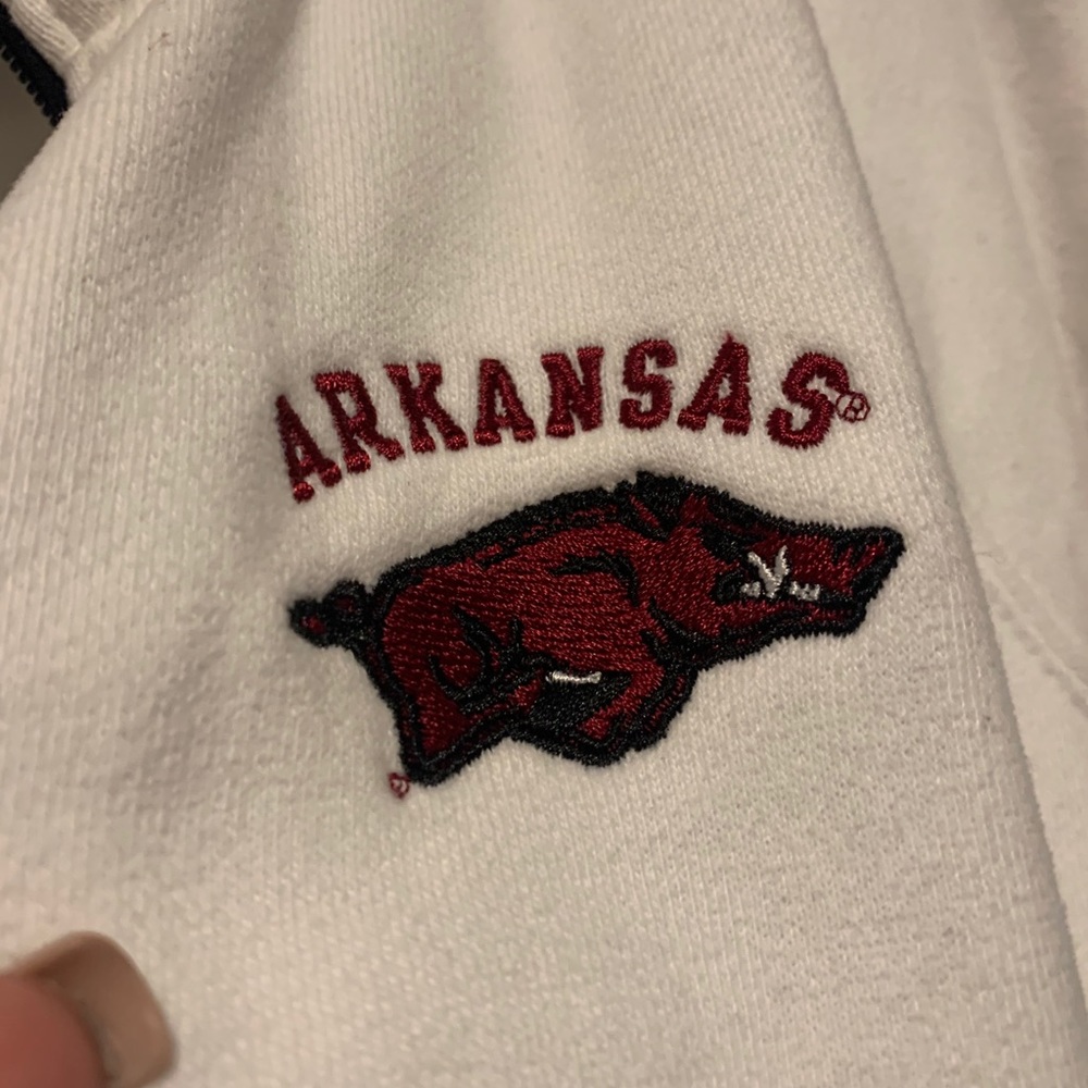 Arkansas Razorbacks Fleece Jacket - Picture 2 of 4